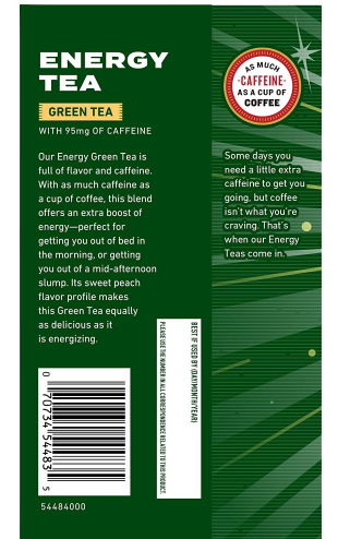 Energy Tea Green, 12 Bag