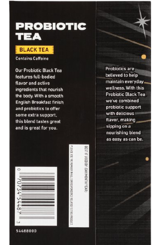 Probiotic Tea English Breakfast, 18 Bag