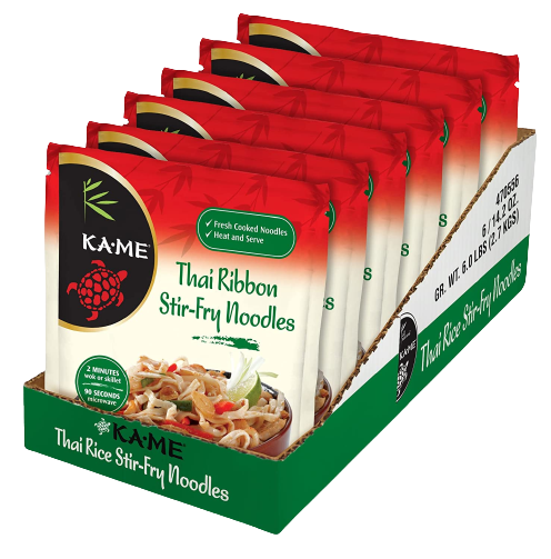 Stir Fry Thai Rice Noodles (6 Pack Case)