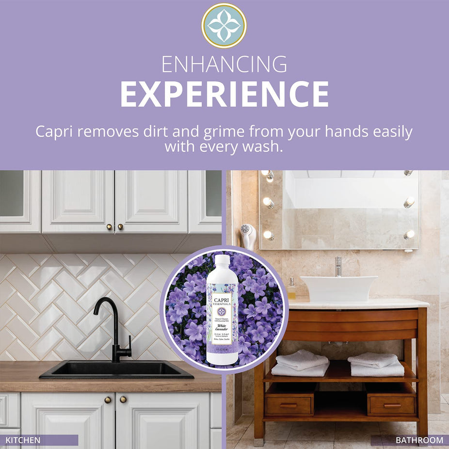 White Lavender Scented Dish Soap