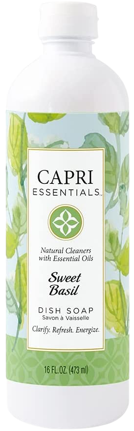 Sweet Basil Scented Dish Soap