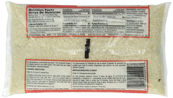 Long Grain Rice