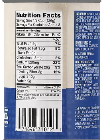 Baked Beans with Bacon