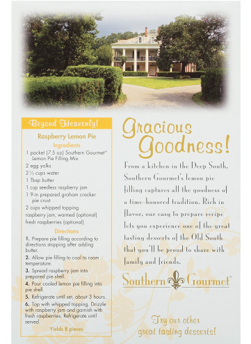 Lemon Pie Filling Mix