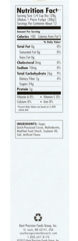 Chocolate Fudge Supreme Mix