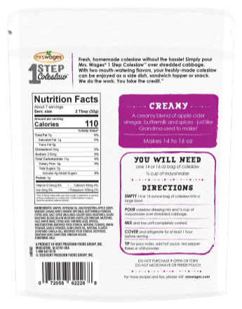 Coleslaw Dressing Mix