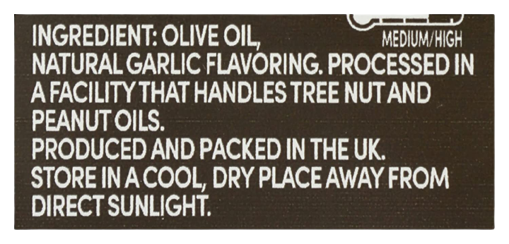 Garlic Olive Oil