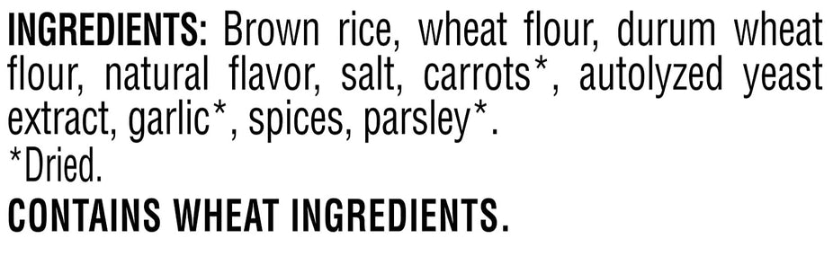 Wholegrain Brown Rice Pilaf Mix