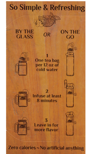 Blueberry Citrus Basil Tea