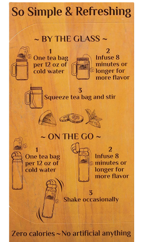 Watermelon Cucumber Mint Tea