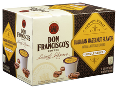 Coffee Hawaiian Hazelnut Single Serve, 12 Ct