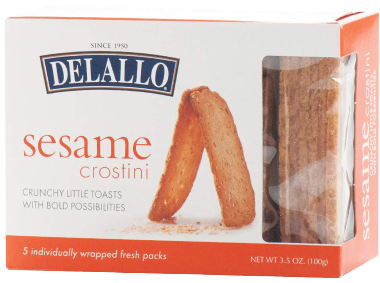 Sesame Crostini Toasts