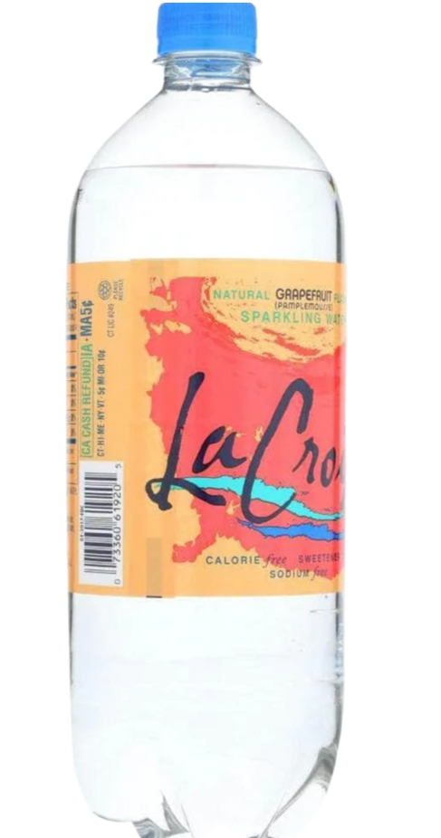 Grapefruit Sparkling Water One Liter