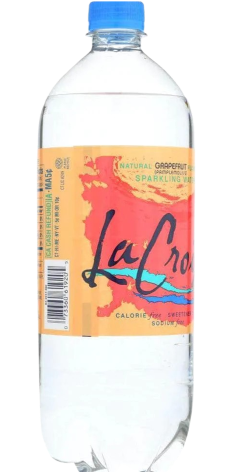 Grapefruit Sparkling Water One Liter