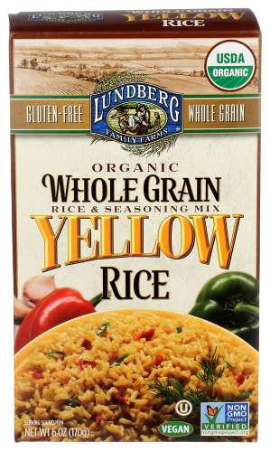 Organic Wholegrain Yellow Rice Mix