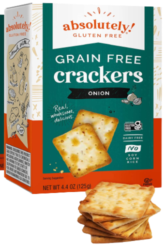 Onion Grain Free Crackers