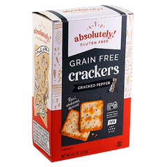Cracked Pepper Grain Free Crackers