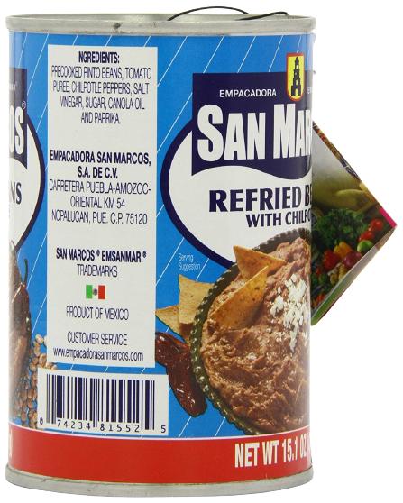 Chipotle Refried Beans