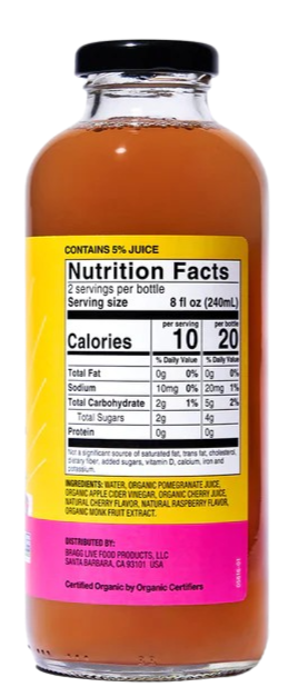 Cider Vinegar Refresher Pomegranate Cherry