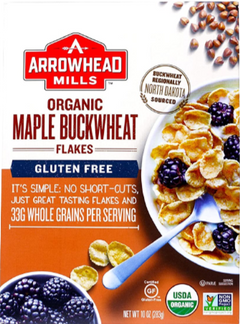 Organic Gluten Free Maple Buckwheat Flakes Cereal