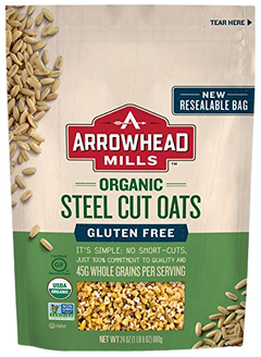 Organic Gluten Free Steelcut Oats