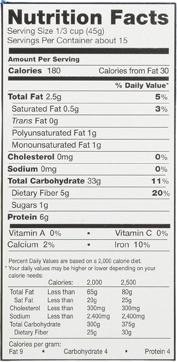 Organic Gluten Free Steelcut Oats