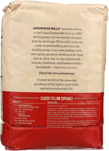 Organic Unbleached White Flour