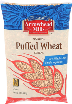 Natural Puffed Wheat Cereal