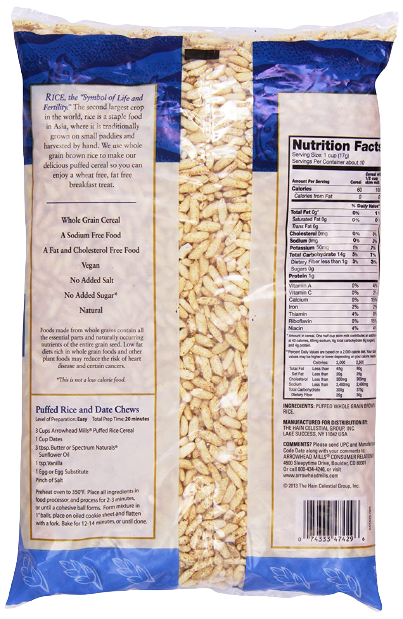 Puffed Rice Cereal
