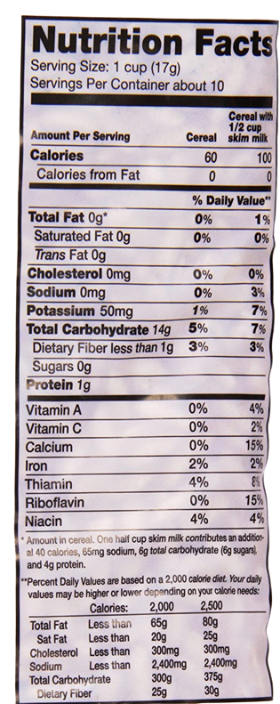 Puffed Rice Cereal