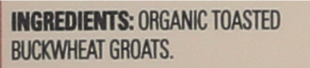 Organic Gluten Free Buckwheat Groats