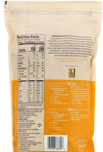 Buckwheat Pancake & Waffle Mix