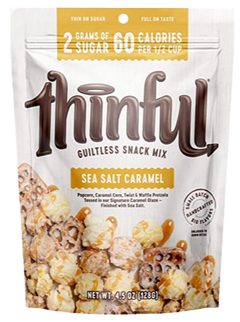 Sea Salt Caramel Popcorn Snack Mix