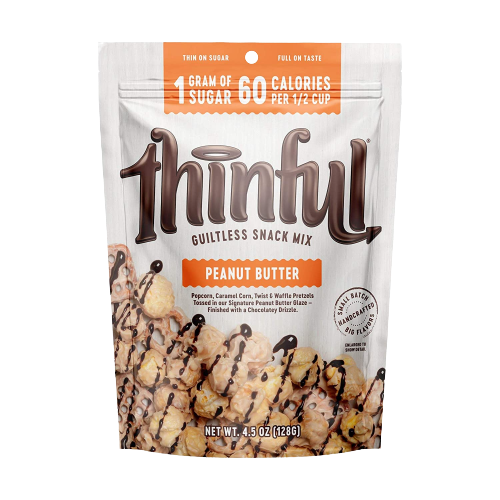 Peanut Butter Popcorn Snack Mix