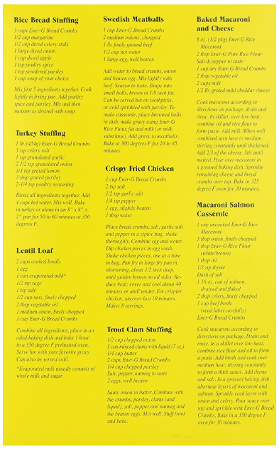 Gluten Free Breadcrumbs