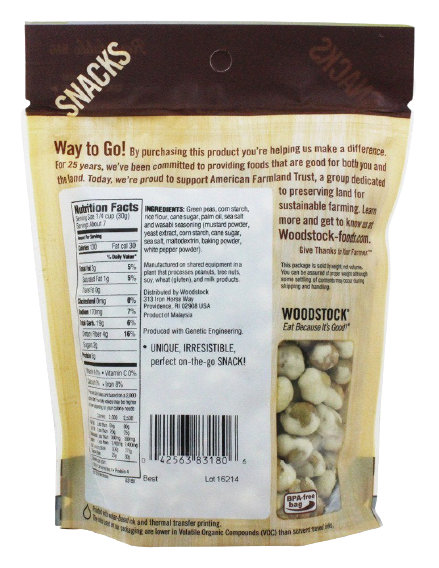 Green Peas Wasabi Tub