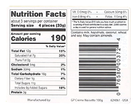 Cookie Patisserie Creme Noisette