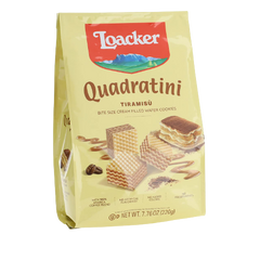 Tiramisu Quadratini Wafer Cookie Bites