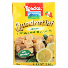 Lemon Quadratini Wafers