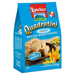 Vanilla Quadratini Wafers
