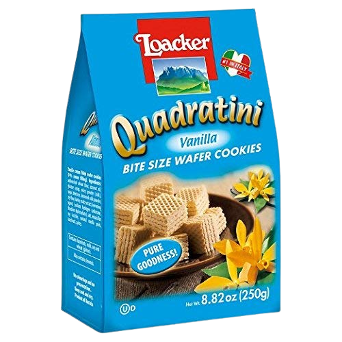 Vanilla Quadratini Wafers