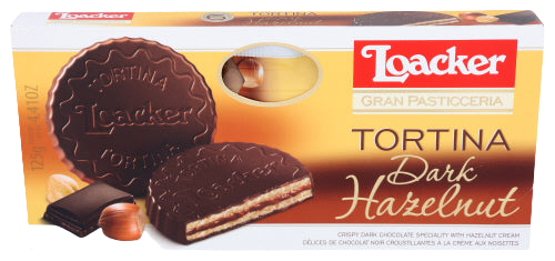 Tortina Dark Hazelnut Cookie