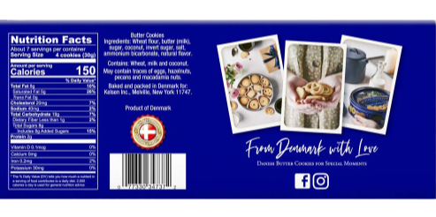 Danish Butter Cookies