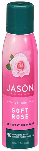 Delicate Soft Rose Spray Deodorant