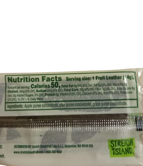 Grape Fruit Leather (30 Ct)