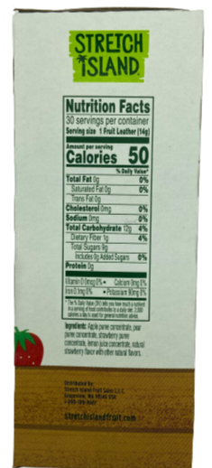 Strawberry Fruit Leather (30 Ct)