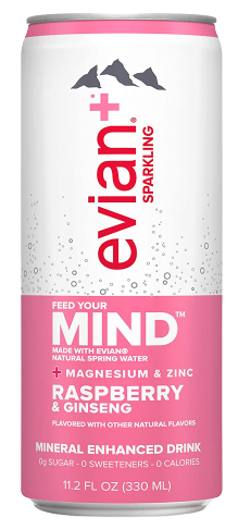 Raspberry & Ginseng Sparkling Water (11.2 Oz)