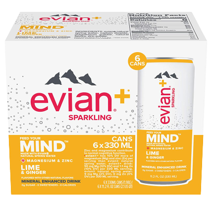 Lime & Ginger Sparkling Water (11.2 Oz)