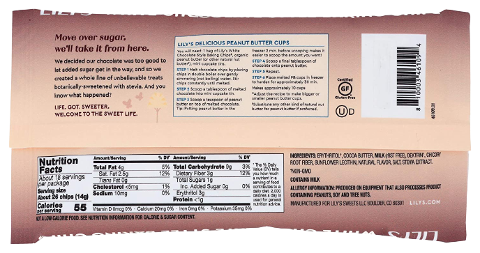 Mint White Chocolate Baking Chips