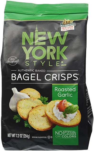 Garlic Bagel Crisp